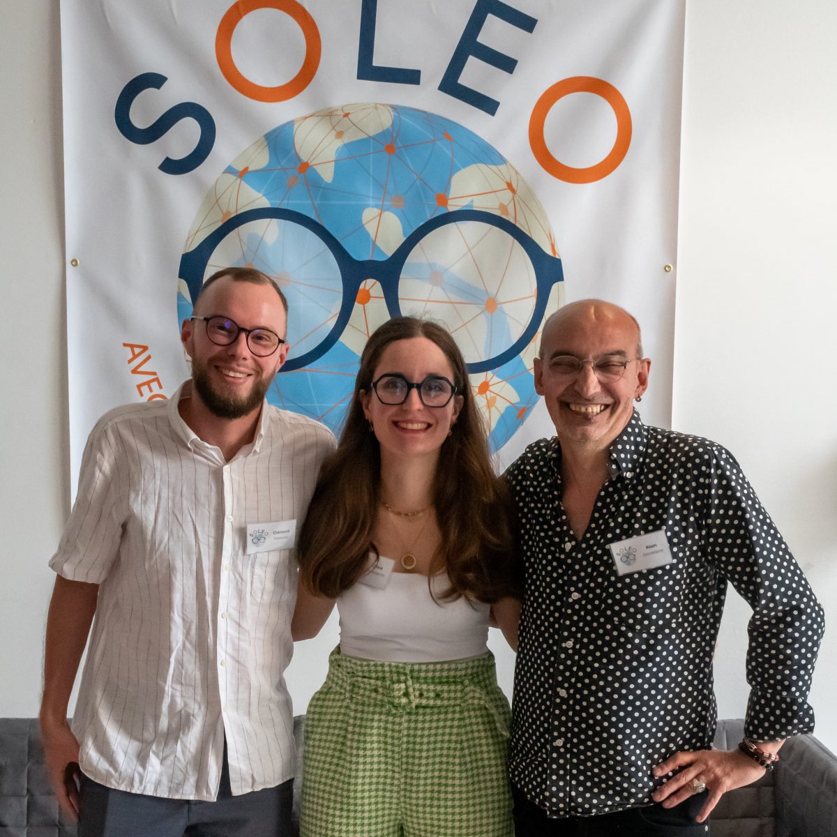 Clément, Chloé et Alain
